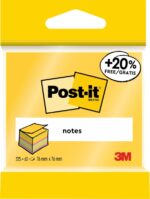 Post-It Cubo da 390 foglietti adesivi riposizionabili - Forma quadrata - 76x76 mm - Colori assortiti - immagine 3