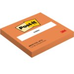 Post-It Confezione da 10 blocchi da 100 foglietti adesivi riposizionabili - Forma quadrata - 76x76 mm - Colori assortiti - immagine 2