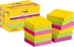 Post-It Super Sticky Confezione da 12 blocchi da 90 foglietti adesivi riposizionabili  47