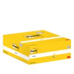 Confezione Post-It da 36 blocchi da 100 foglietti adesivi riposizionabili - Forma quadrata - 76x76 mm - Colore giallo chiaro - immagine 5