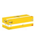 Post-It Confezione da 24 blocchi da 100 foglietti adesivi riposizionabili - Forma quadrata - 76x76 mm - Colore giallo chiaro - immagine 3