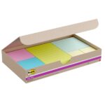 Post-It Super Sticky Confezione da 18 blocchi da 90 foglietti adesivi riposizionabili - Colori assortiti - immagine 3