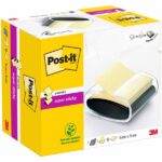 Post-It Super Sticky Dispenser con blocco da 90 Z-Note adesive - Dispenser Pro - Forma quadrata - 76x76 mm - Colore nero