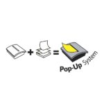 Post-It Super Sticky Dispenser con 12 blocchi da 90 Z-Note - Dispenser Pro - Forma quadrata - 76x76 mm - Colore bianco - immagine 4