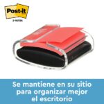 Post-It Super Sticky Dispenser con 12 blocchi da 90 Z-Note - Dispenser Pro - Forma quadrata - 76x76 mm - Colore bianco - immagine 5