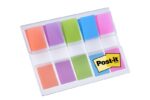 Dispenser Post-It Index con 100 segnalibri riposizionabili - Forma rettangolare - Colori assortiti - immagine 2