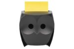 Post-It Super Sticky Dispenser con 2 blocchi da 45 Z-Note - Forma di gufo - Forma - Colore nero