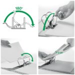 Leitz Wow Raccoglitore a leva A4 - Dorso 80 mm - Ollao e Rado - Etichetta sul dorso - Colore blu - immagine 3
