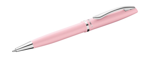 Pelikan Jazz Pastello Penna a sfera con meccanismo a rotazione - Punta media - Corpo laccato - Ricaricabile - Colore Rosa Pastello