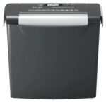 Rexel Momentum S206 Distruggidocumenti manuale a strisce P-2 - Distrugge fino a 6 fogli - Cestino da 9 L - Colore nero