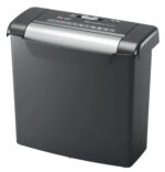Rexel Momentum S206 Distruggidocumenti manuale a strisce P-2 - Distrugge fino a 6 fogli - Cestino da 9 L - Colore nero - immagine 2