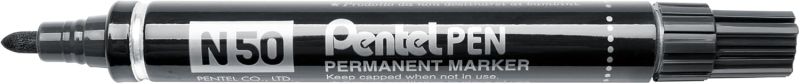 Pentel Pen N50 Pennarello indelebile - Punta da 4