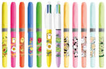 12 penne Bic 4 Colours Fun e 12 penne Bic 4 Colours - Disegni Kawaii