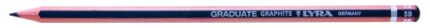 Lyra Graduate Matita di grafite - Esagonale - Durezza 5B - Colore Grigio scuro