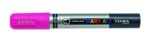 Lyra Mark All Pennarello indelebile - Multisuperficie - Punta tonda - 2 mm - Colore rosa - immagine 2