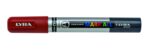Lyra Mark All Pennarello permanente - Multisuperficie - Punta tonda - 2 mm - Colore marrone - immagine 2