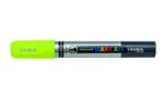 Lyra Mark All Pennarello permanente - Multisuperficie - Punta tonda - 2 mm - Colore giallo neon - immagine 2
