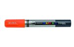 Lyra Mark All Pennarello permanente - Multisuperficie - Punta tonda - 2 mm - Colore Arancione neon - immagine 2