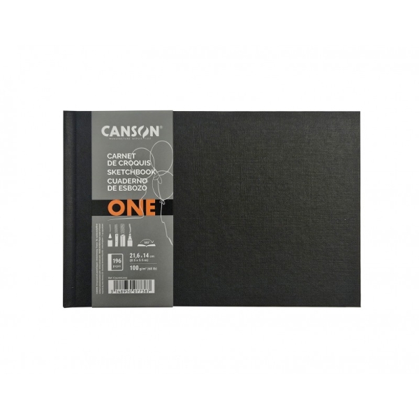 Canson Sketch One Quaderno orizzontale con 98 fogli - 21