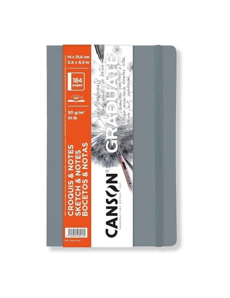 Canson Graduate Sketch Quaderno con 92 fogli - 14x21