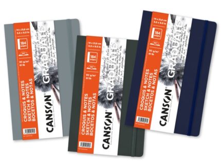 6 cm - 90 g - Grana fine - Copertina morbida - Colore grigio chiaro