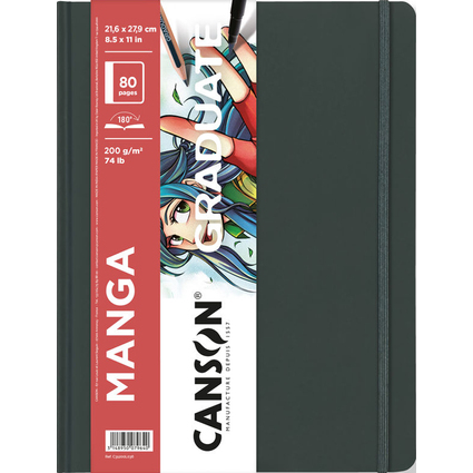 Canson Graduate Manga Quaderno con 40 fogli - 21