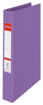 Esselte Colour'Breeze Raccoglitore ad anelli 25 mm A4 - Dorso 42 mm - Capacità 190 fogli - Colore Lavanda