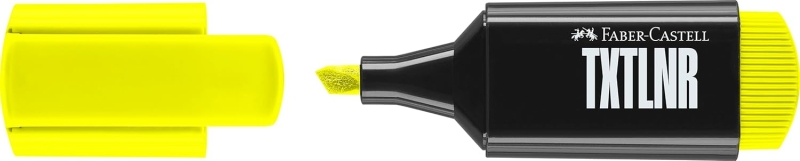 Faber-Castell TXTLNR Pennarello fluorescente - Punta smussata - Tratto da 1