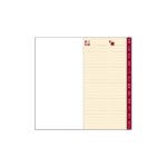 Finocam P175 Indice alfabetico per agenda piatta - 12 alette - Formato Pl1 - 64x5x118 mm - Carta - Colore crema - immagine 3