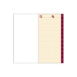Finocam P475 Indice alfabetico per agenda a fogli mobili - 12 schede - Formato Pl4 - 80x3x150 mm - Carta - Colore crema - immagine 3