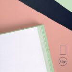 Milan 430 Since 1918 Quaderno A4 con spirale - Fogli bianchi - 80 fogli da 95 g - Copertina rigida - Colore rosa - immagine 2
