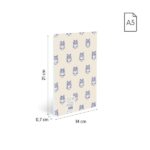 Milan 460 Since 1918 Taccuino rilegato A5 con 24 fogli lisci da 95 g - Colore beige - immagine 3