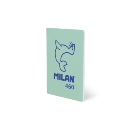 Milan 460 Since 1918 Taccuino A5 rilegato - Fogli bianchi - 24 fogli da 95 g - Colore menta