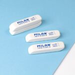 Milan 4824 Gomme da cancellare smussate - Polpa di pane - Gomma sintetica - Flessibile - Colore bianco - immagine 3