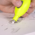 Milan Acid Gomma elettrica - Include gomme di ricambio e batterie - Colore giallo - immagine 2
