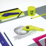 Milan Acid Gomma elettrica - Include gomme di ricambio e batterie - Colore giallo - immagine 4