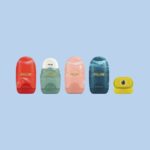 Milan Capsule Lava Espositore con 16 affilatori - Gomma per briciole di pane - Serbatoio integrato - Lama di sicurezza in acciaio - Colori assortiti - immagine 3