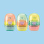 Milan Capsule New Look Espositore con 16 gomme da cancellare con spazzolino - Colori assortiti - immagine 2