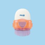 Milan Capsule New Look Espositore con 16 gomme da cancellare con spazzolino - Colori assortiti - immagine 3