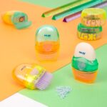 Milan Capsule New Look Espositore con 16 gomme da cancellare con spazzolino - Colori assortiti - immagine 4