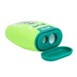 Milan Compact Aliens Espositore con 16 temperamatite - Gomma a forma di briciola di pane - Regular e Maxi - Serbatoio integrato - Lama di sicurezza in acciaio - Colori assortiti - immagine 3