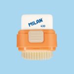 Milan Compact Fun Animals Espositore con 16 gomme da cancellare con spazzolino - Colori assortiti - immagine 3