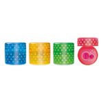 Milan Duet Look Espositore con 12 temperamatite doppi - Regular e Maxi - Serbatoio integrato - Lama di sicurezza in acciaio - Colori assortiti - immagine 2