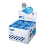 Milan Espositore con 36 nastri correttori - 5 mm x 8 m - Colore blu