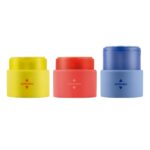 Milan Extension Espositore con 12 temperamatite doppi - Regular e Maxi - Serbatoio integrato - Lama di sicurezza in acciaio - Colori assortiti - immagine 2