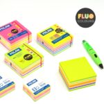 Milan Fluo Confezione da 400 foglietti adesivi - Colori neon - 76x76 mm - Colore verde - immagine 2