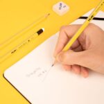 Milan Gomma per matite grafite HB - Colore giallo - immagine 3