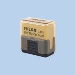 Milan Master Gum Espositore con 12 gomme per belle arti - Custodia rigida - Pan di pane - Gomma sintetica - Colore marrone - immagine 3
