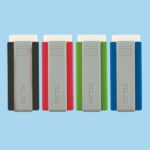 Milan Nata 320 Espositore con 20 gomme da cancellare - Colori assortiti - immagine 3