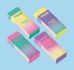 Milan Nata 320 Sunset Espositore con 20 gomme da cancellare - Colori assortiti - immagine 3